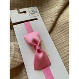 Mini Fiyonk Saç Bandı - Pembe - Yenidoğan