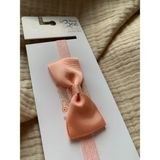 Mini Fiyonk Saç Bandı - Somon - Yenidoğan