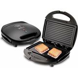 Mini Granit Elektrikli Tost Makinesi 2 Tost Yapışmaz Yüzey 750W SSM-2513 (2818) - Siyah