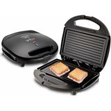 Mini Granit Elektrikli Tost Makinesi 2 Tost Yapışmaz Yüzey 750W SSM-2513 (5264) - Gri