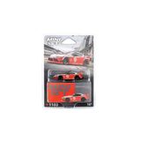 MINI GT 1:64 LB★WORKS Toyota GR Supra Red White Blister Paket Diecast Model Araba MGT01103-BL