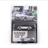 Mini GT 1/64 Ölçek BMW Z8 Diecast Model Araba, Gümüş, Blister Paket, Koleksiyon Araç