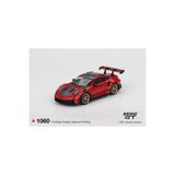 Mini GT 1/64 Porsche 911 992 GT3 RS Weissach Package Guards Red MGT01060 Diecast Model Araba