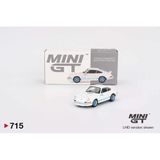 Mini Gt 715 Porsche 911 Carrera Rs 2.7 Grand Prix White With Blue Livery Model Araba
