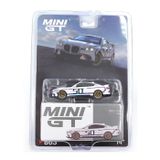 Mini GT BMW 3.0 CSL White 50 Years M Power 1:64 Diecast Model Araba MGT00863-BL