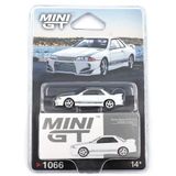 MINI GT Nissan Skyline GT-R R32 VeilSide Combat C-I White 1:64 Diecast Model Araba 1066