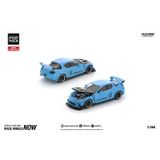 Mini GT Pop Race Mazda RX8 RE-Amemiya Light Blue 1:64 Diecast Model Araba PR640270