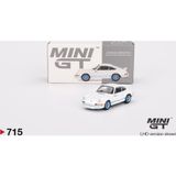 Mini GT Porsche 911 Carrera RS 2.7 Grand Prix White with Blue Livery 715