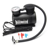 Mini Hava Kompresörü 12V Araç Tipi Çakmaklık Araba Bisiklet Teker Lastik Şambrel Top Şişirme 300 Psı