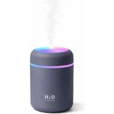 Mini Hava Nemlendirici 300ML Rgb Işıklı Type-C Buhar Makinesi Sessiz Ortam Nemlendirici Aroma Dif - Çok Renkli