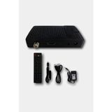 Mini Hd Uydu Alıcısı, Siyah, Yüksek Kalite, Kompakt ve Güçlü Performans - Ahşap