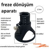 Mini Hobi Taşlama Dramel Frezeye Dönüştürücü Ahşap Yol Açma Apara