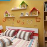 Mini Home 3 Raflı Duvar Rafı