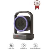 Mini Isıtıcı Fan Taşınabilir Sessiz Hızlı Isıtma 500W Kompakt Isıtıcı Torima HT100 Siyah - 500 W