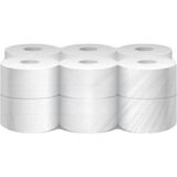 Mini Jumbo Tuvalet Kağıdı 12 Rulo 2,5 kg - Beyaz