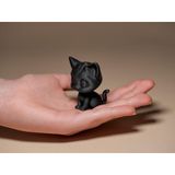Mini Kedi Salon dekorasyonunda zarif detay hediyelik dekoratif obje figür 7 cm