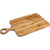 Mini Kesme Tahtası, 33X15X1,5 Cm, Pratik ve Şık Mutfak Gereci - Açık Beyaz - Gri - Seçenek 1
