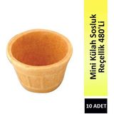 Mini Külah Reçellik Sosluk 480li Kutu 10 Koli