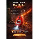 Mini Led Anahtarlık Fener Açacak Işıklı Şişe Açacak Anahtarlık 1 Adet