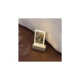 Mini LED Işıklı Ahşap Fotoğraf Çerçevesi - -- - Option-1