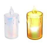 Mini Led Lamba Büyük Aralık 2023 Masaüstü Enxboyxyükseklik 3,5x3,5x8cm Pvc Sihirli Çok Renkli Orta Boy 1 Adet