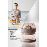 Mini Limon Sıkacağı , Narenciye Sıkacağı – Ergonomik Pratik Meyve Presi -Marsilyan - Renkli