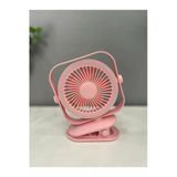 Mini Mandallı Masaüstü Şarjlı Usb Fan Taşınabilir Kademe Ayarlı Soğutucu Vantilatör