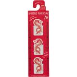Mini Marks Manyetik Mini Kitap Ayracı 3'lü Warrior Dragon