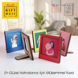 Mini Mdf Fotoğraf Çerçevesi