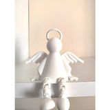 Mini Melek Biblo | 3D Baskı Oynar Bacaklı Dekoratif Figür