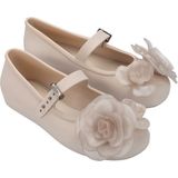 Mini Melissa Soft Ballerina Studs Petals Kız Çocuk Babet Bej 37822