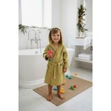 Mini Mimoza Erkek Çocuk Muslin Bornoz - 4 - 6 Yaş - Hardal