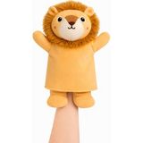 Mini Mini Ilk Oyun Arkadaşım Peluş El Kuklası - Aslan - Renkli