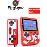 Mini Nostalji MARİO ATARİ SUP TAŞINABİLİR 400 OYUNLU MİNİ ATARİ OYUN KONSOLU