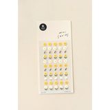Mini Papatya Seri Su Sticker, Tırnak Dekorasyonu, 115 Adet - Ahşap - Seçenek 1