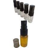 Mini Parfüm Şişesi 10 Adet, Kolonya Sprey Şişesi, Küçük Fısfıs, Dezenfektan Sıkacak, Siprey 15 ml