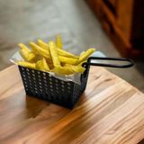 Mini Patateslik, Firütöz Sepeti, Patates Kızartma Sunum Sepeti, Cafe, Restaurant Burger Sunum, Se - Çok Renkli