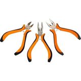 Mini Pense+Mini Yan Keski+Mini Kargaburun (12 Cm) 3 Lü Hobi Set Asorti