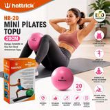 Mini Pilates Topu 20 Cm Pembe Pilates Yoga Fitness Egzersiz Denge Topu