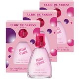 Mini Pink Egzotik Kadın Parfüm EDP 3'lü Set 3x25 ML