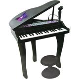 Mini Piyano Mikrofon ve Tabureli, ACTIVESHOPSM-88022(BLACK)