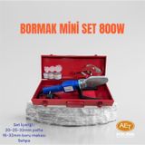 Mini Plastik Boru Kaynak Makina Seti