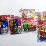 Mini Renkli Kozalak Top 42 Parça Yılbaşı Çam Ağacı Süsü Süsleri