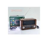 MİNİ RETRO RADYO SD KART USB GİRİŞLİ MP3 ÇALAR BLUETOOTH HOPARLÖR ŞARJLI FENERLİ SPEAKER NS-7080BT