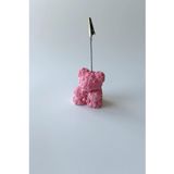 Mini Rose Bear Notluk, Not Tutacağı (Pembe)