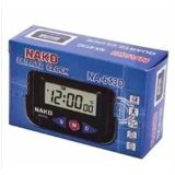 Mini Saat - Dijital Masa Saati - Araç Saati Alarm Kronometre - Nako Mini Kenko