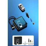 Mini Şarjlı Araba Hava Kompresörü Oto 150PSI Dijital Led Panel Taşınabilir Lastik Şişirme Pompası