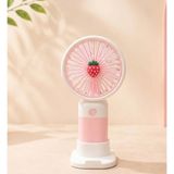 Mini Şarjlı El Fanı 3 Kademeli Pembe Mini Fan Özellikleri ile Taşınabilir Hızlı Soğutma