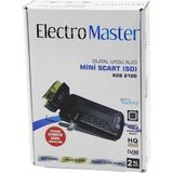 Mini Scart Sd Dijital Uydu Alıcısı 360° Gold Başlık Uydudan Otomatik Kanal Güncelleme Kgs-21 - Ahşap