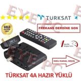 MİNİ SCART UYDU CİHAZI ALICISI - TÜRKSAT 4A YÜKLÜ HAZIR SIRALI